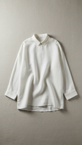Porcelain White Oversized Shirt